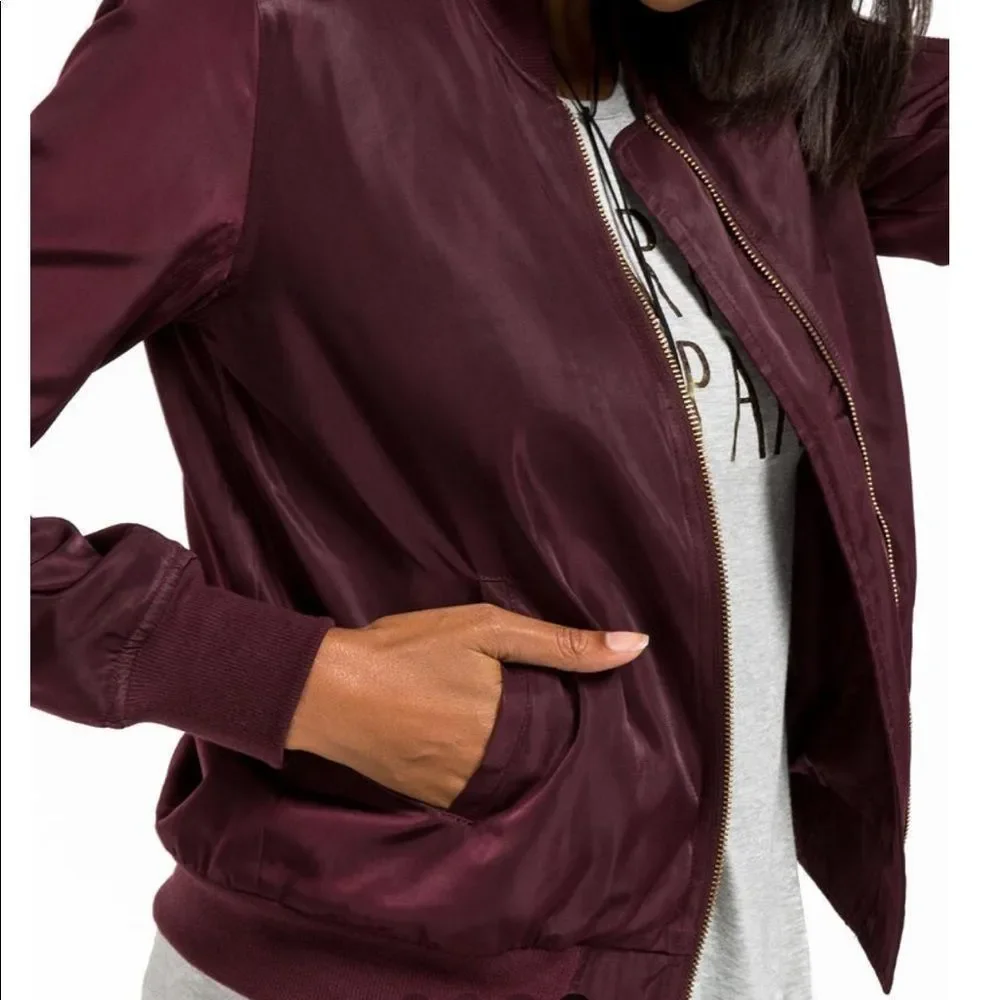 NWT‎ BLUE RAIN Callie Bomber Jacket Small
